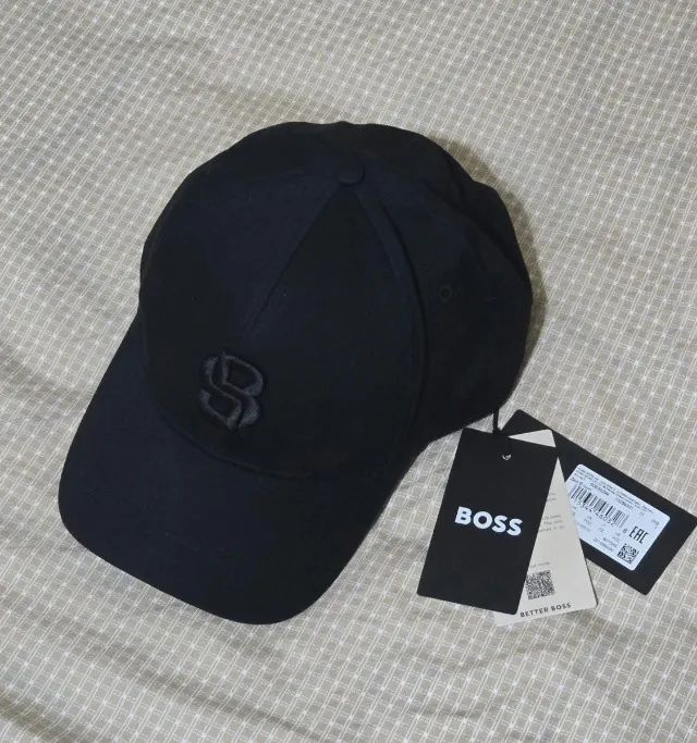 boné boss double b preto original