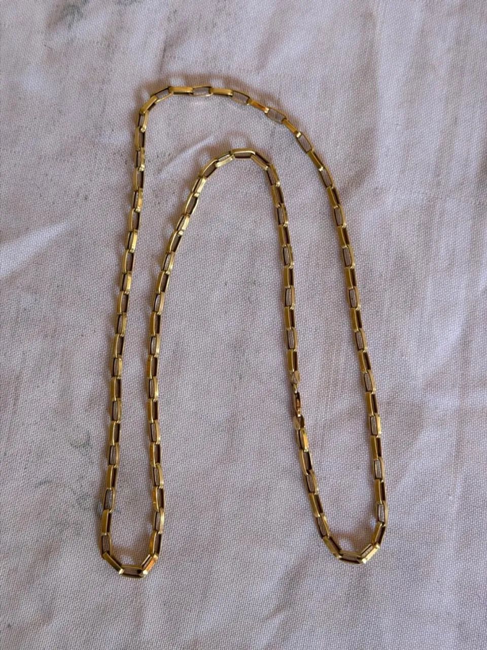 Corrente de ouro 18k 7.2g - Foto 2