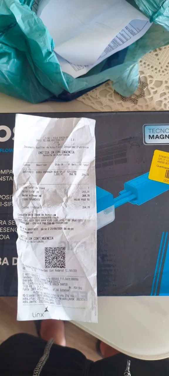 Bomba dreno ar condicionado EOS miniflow  - Foto 3