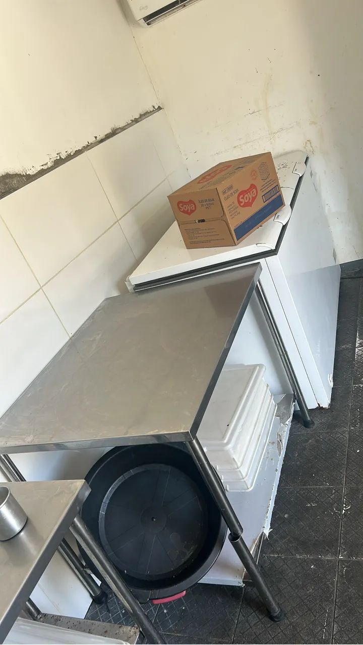 Mesa de inox nova ! 