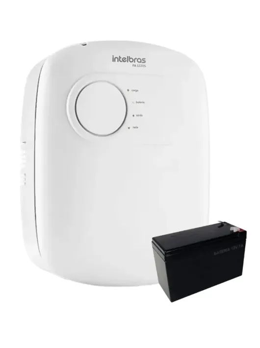FONTE DE ALIMENTACAO ININTERRUPTA FA 1220S COM BATERIA 