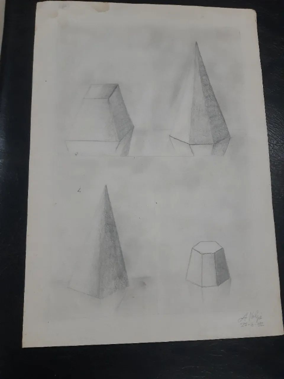 Desenho  de grafite Volpi 