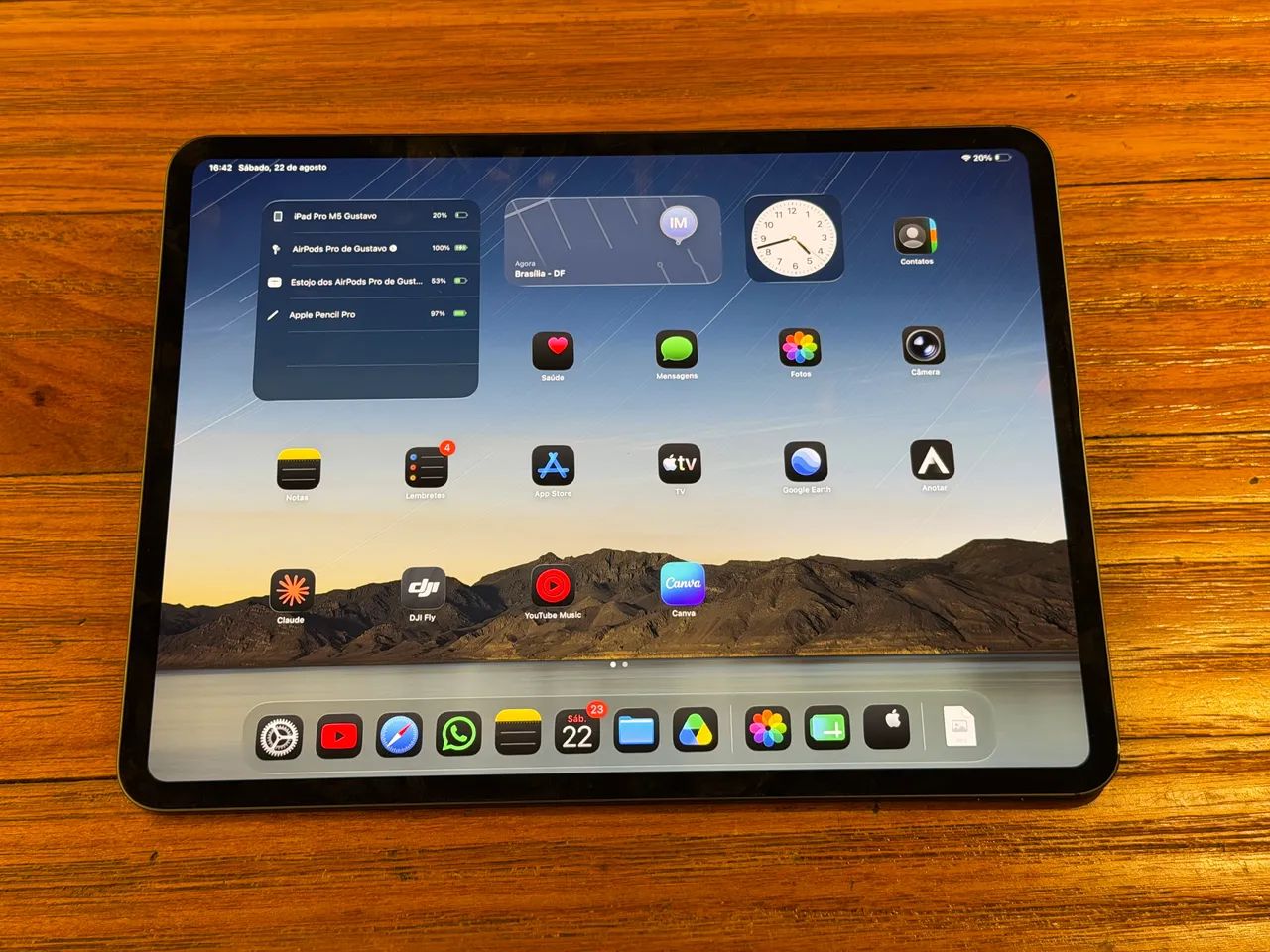 iPad Pro M2 (4ª Geração) + Apple Pencil 2ª Geração - Tablets e E
