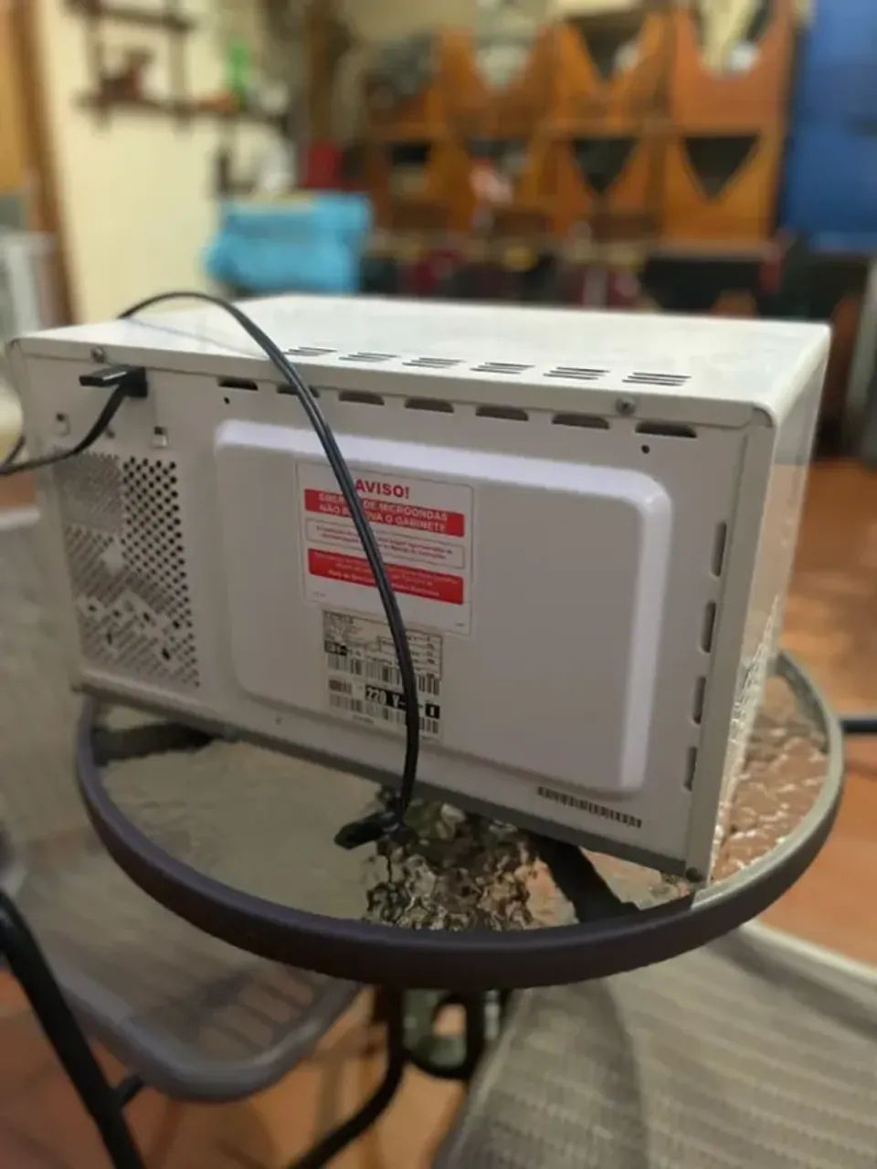 Microondas Electrolux 27L - com defeito - Foto 3
