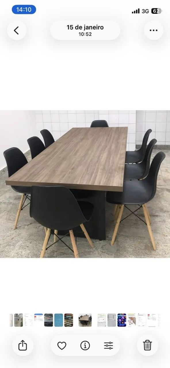 Mesa com cadeiras