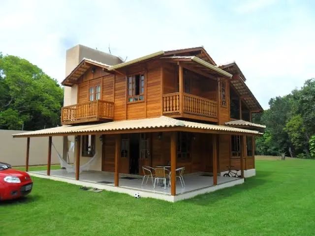 Kit casa de madeira - Foto 5