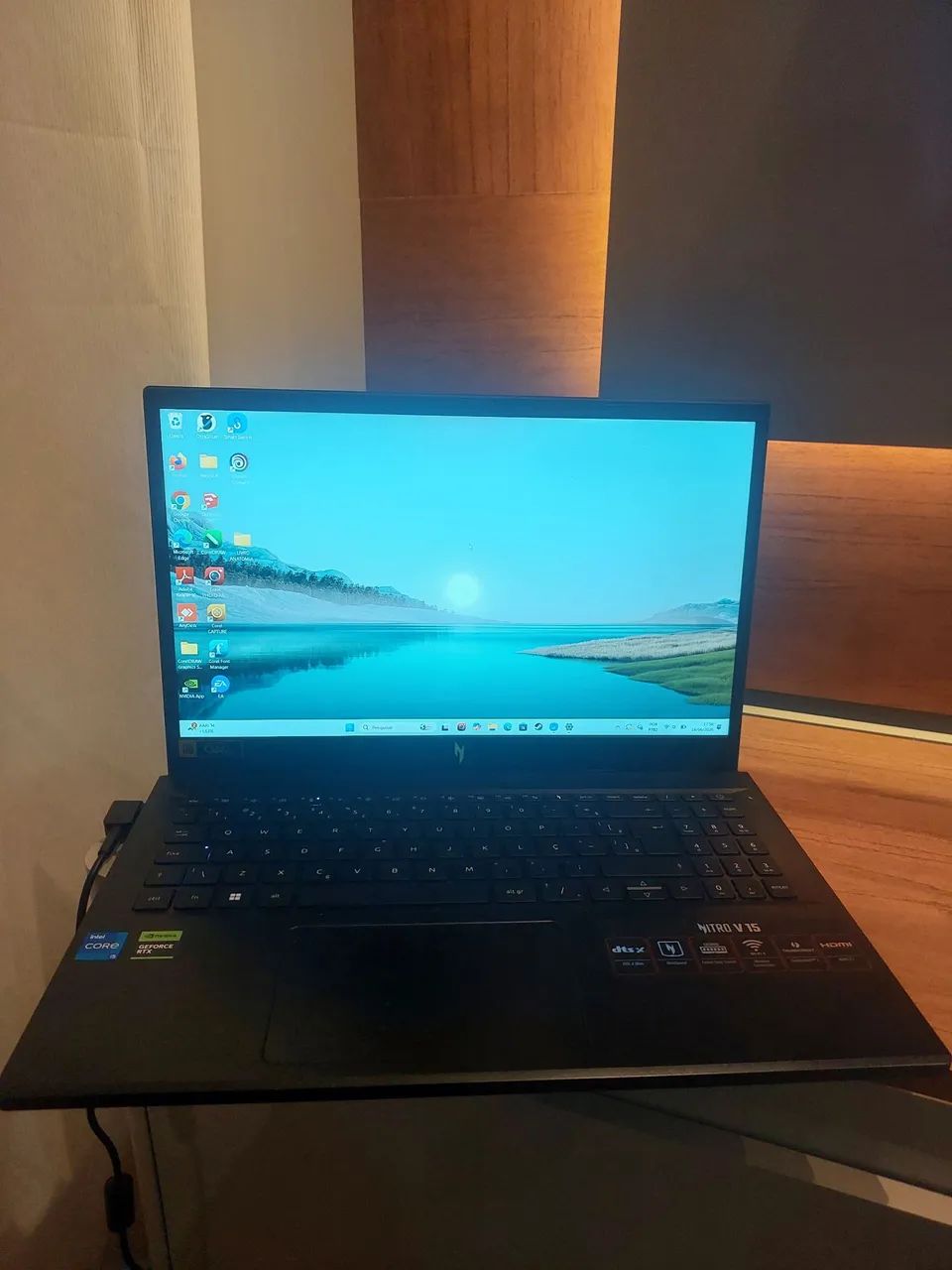 Notebook gamer Acer nitro v15 