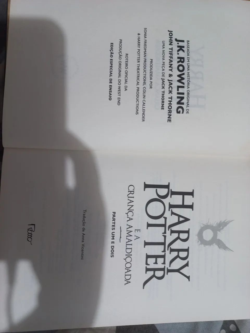 Livro Harry Potter e a Criança amaldiçoada - Foto 4