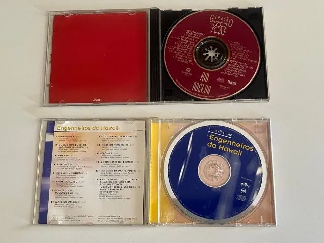 Kit 2 CDs geração anos 80: Kid Abelha e Engenheiros do Hawaii  - Foto 2