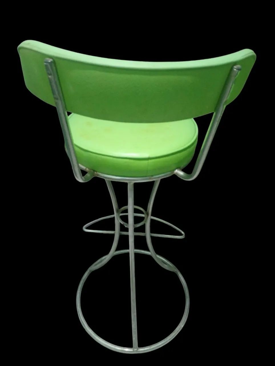 Vendo 2 banquetas verdes acolchoadas  - Foto 2