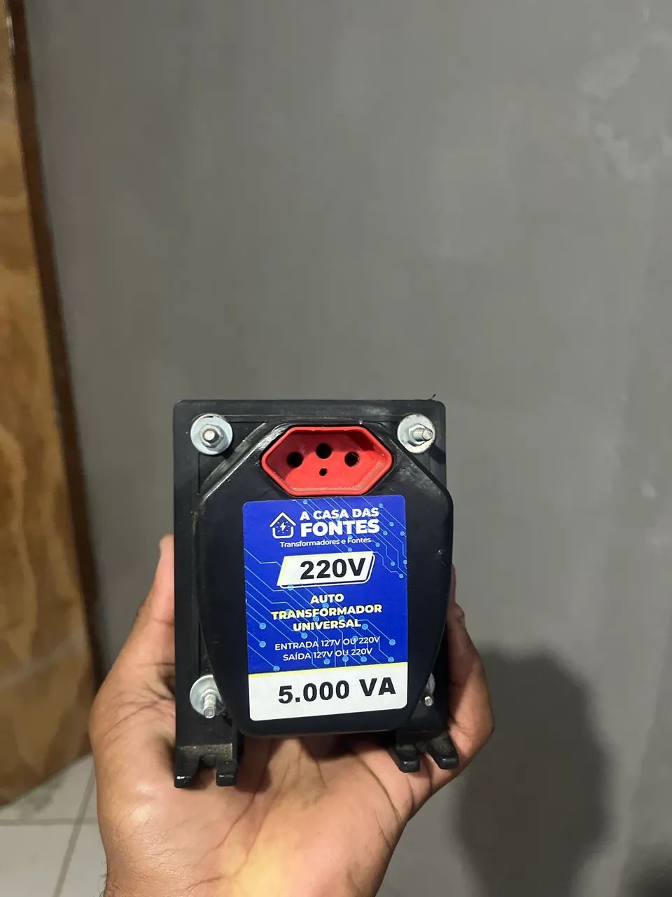 Transformador 110-220V 5000VA - Foto 2