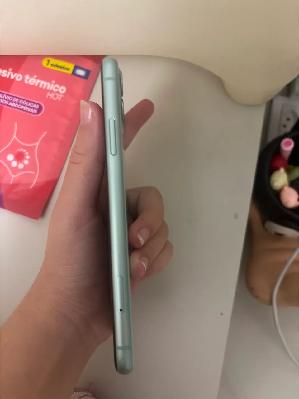iphone 11 128gb verde água sem face id - Foto 4
