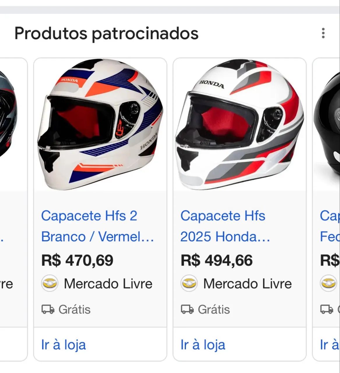 Capacete Honda Nunca Usado  - Foto 3