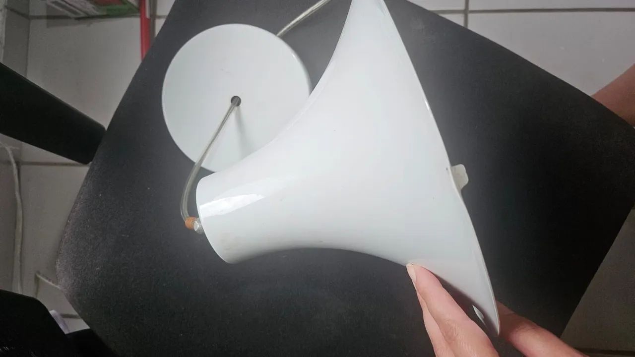 Par de luminárias de teto  - Foto 4