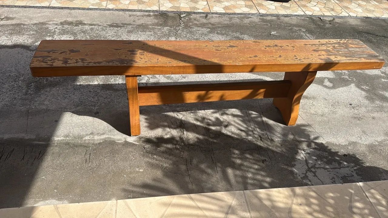 2 Bancos de madeira  - Foto 2