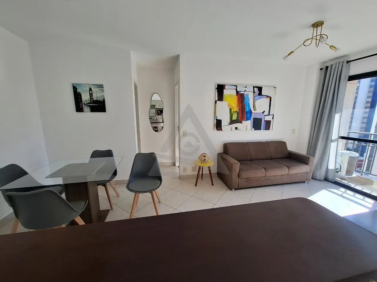 Apartamento para alugar em Campinas, Cambuí, com 1 quarto, com 43 m², Edifício Habitat - Foto 5