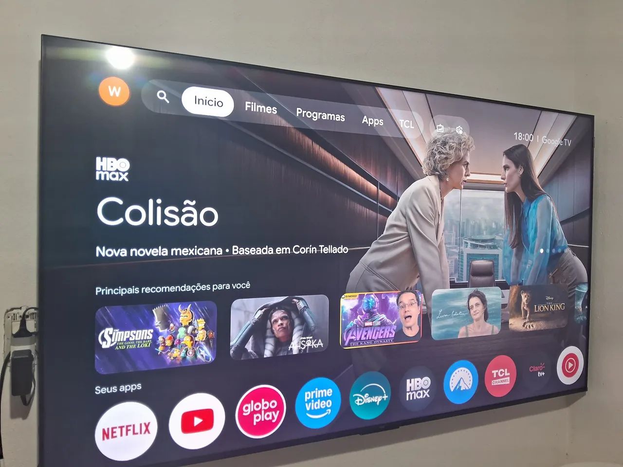  televisão TCL 65 polegadas 