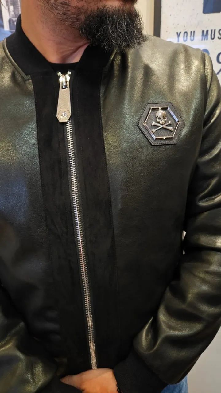 jaqueta Philipp Plein - tamanho G - Foto 2