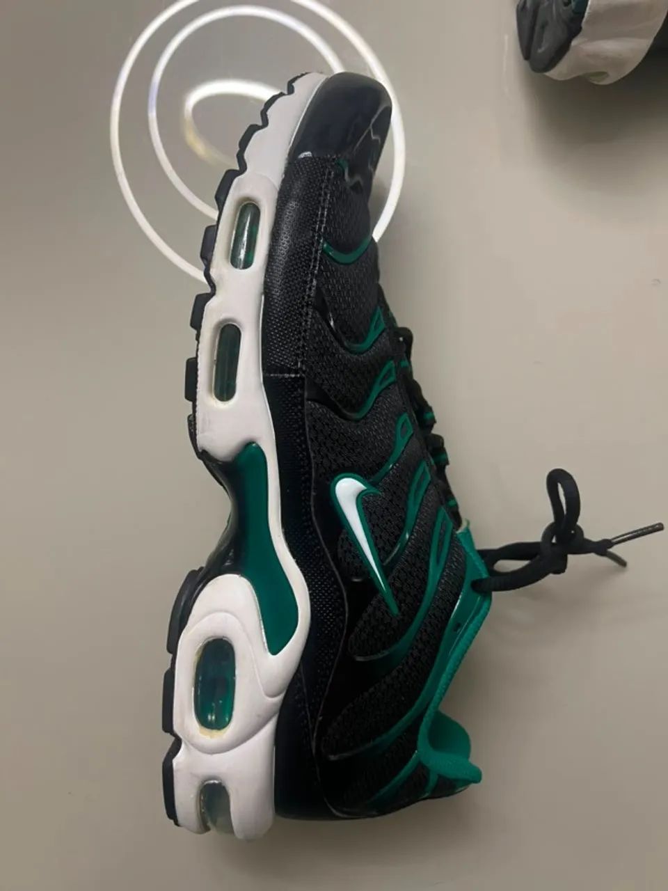 Tênis Nike Air Max Plus Preto/verde - Foto 5