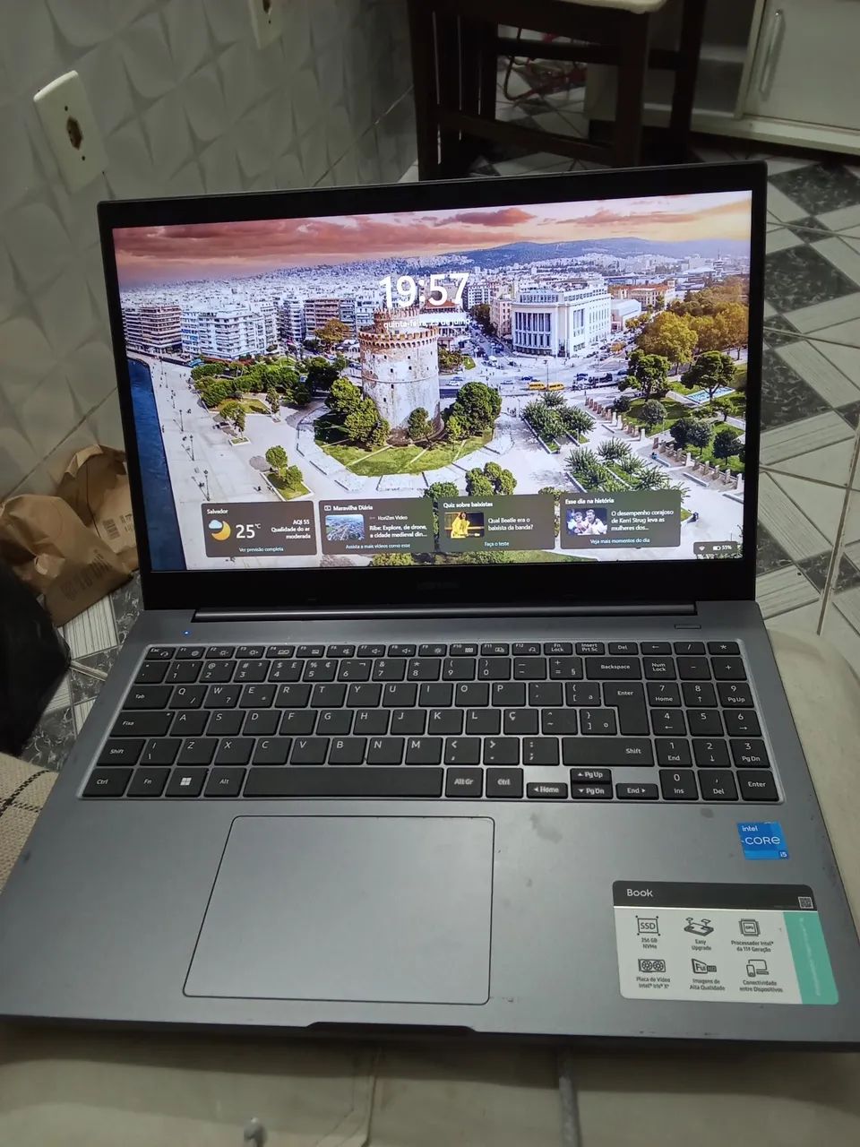 Notebook Samsung Book NP550XDA