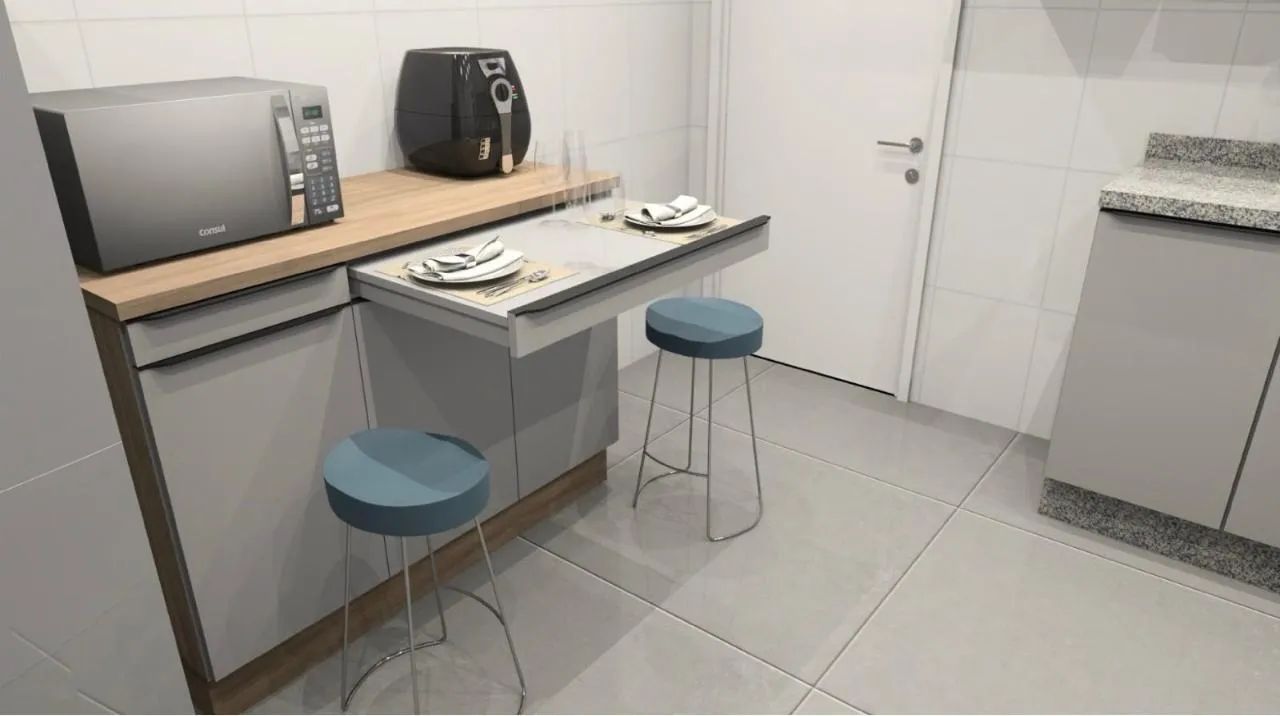 Apartamento com 2 quartos, lavabo e vaga na Agronômica  75m² - Foto 5