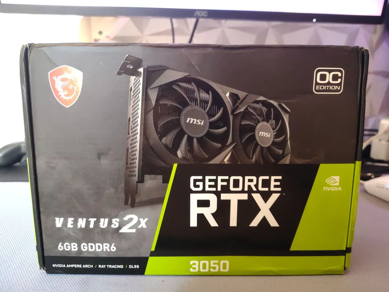 RTX 3050 Msi ventus 2x 6gb - Foto 2