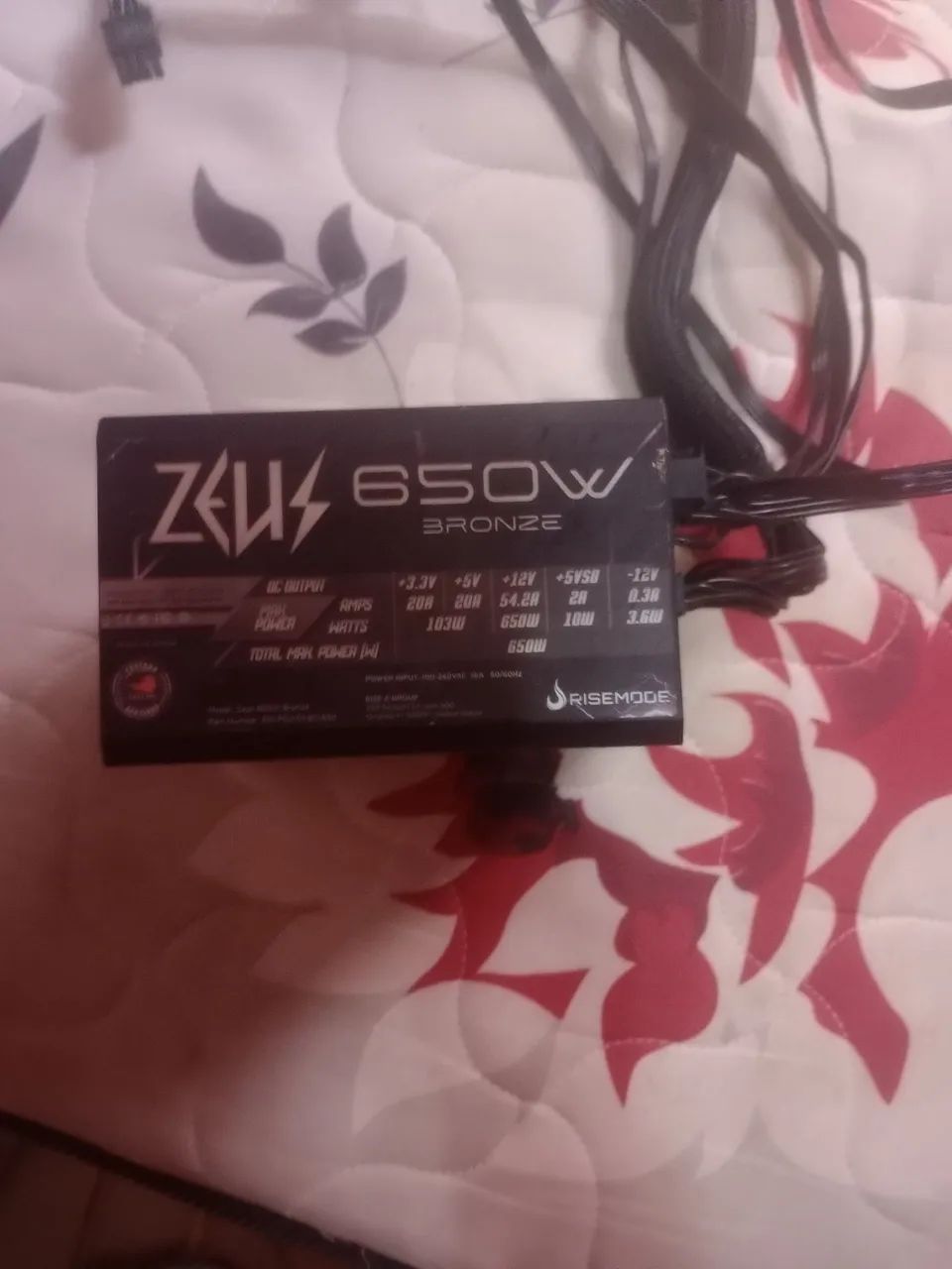 Fonte Zeus rise mode 650w - Foto 4
