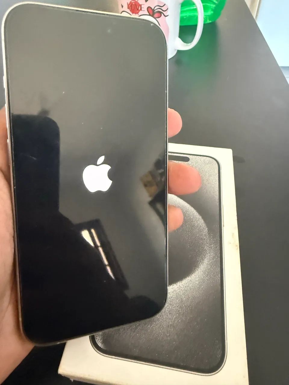 iPhone 15 pro 128gb branco  - Foto 3