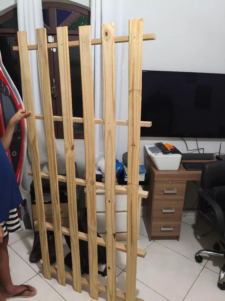 Cama Infantil Carro com Baú  - Foto 4