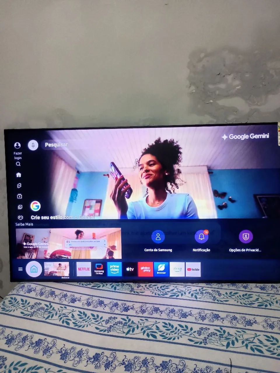 Tv e caixa de som LG nota fiscal 