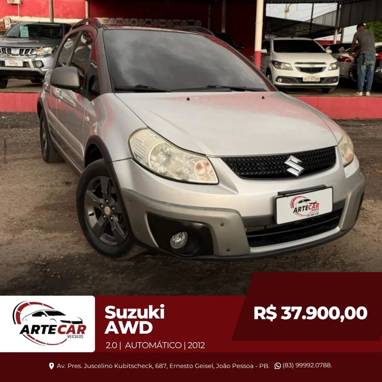 Suzuki Sx4 SX4 2.0 16V 145cv 4WD 5p Aut. 2012