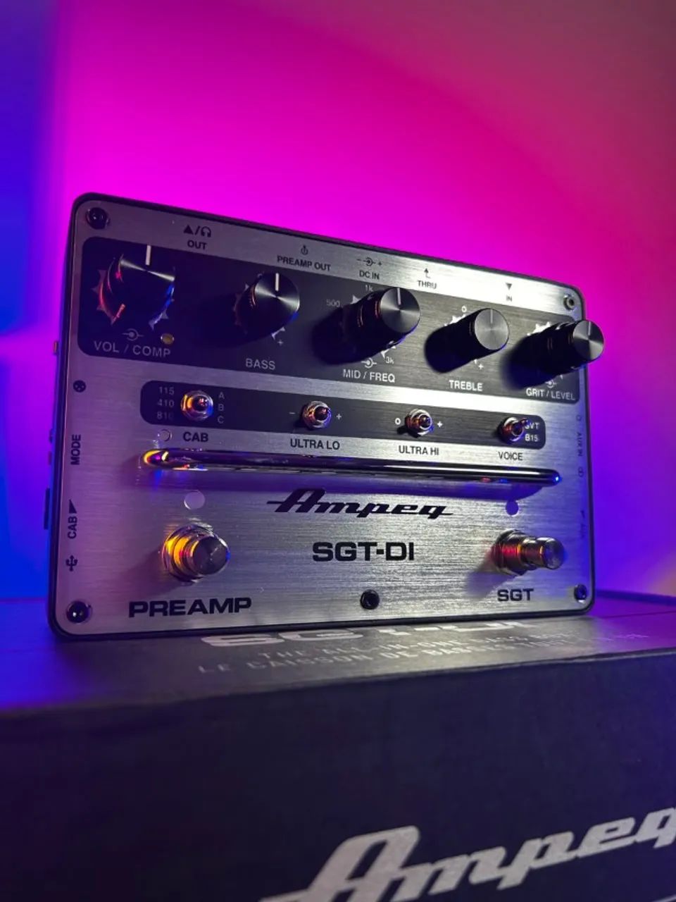 Pedal Pré-Amp AMPEG SGT-DI - Foto 2