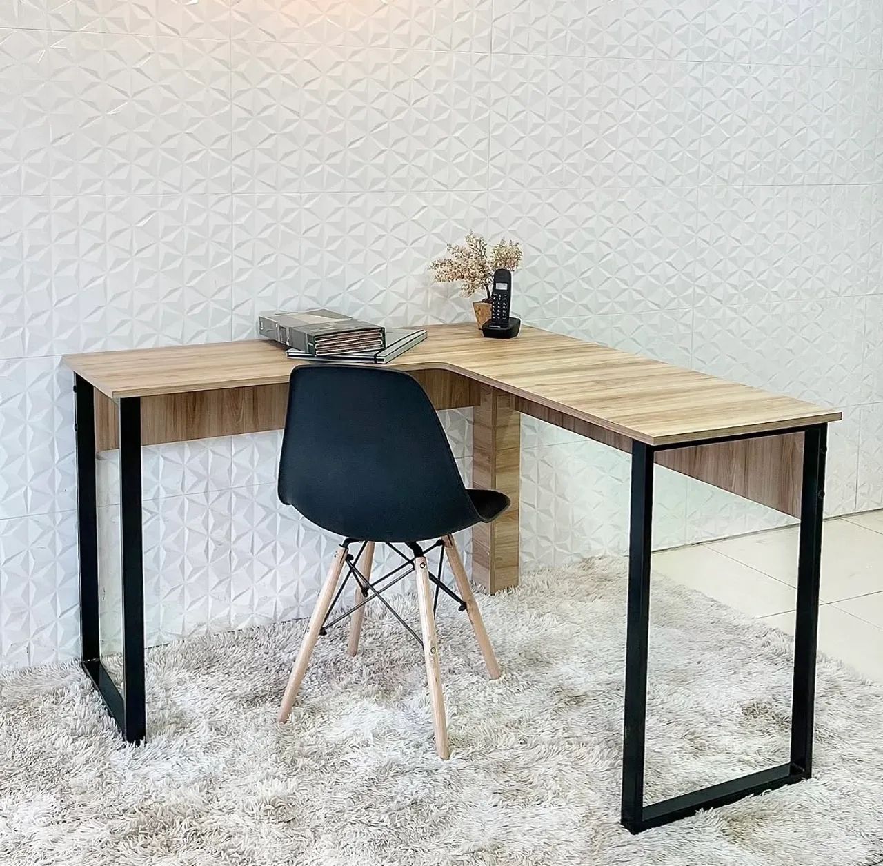 MESA EM L NOVA - PRONTA ENTREGA