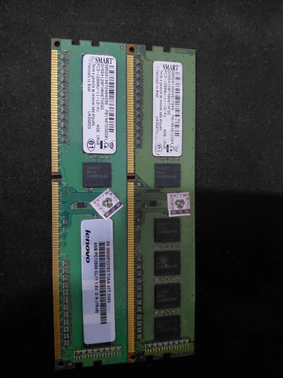 DDR3 4gb e 2gb