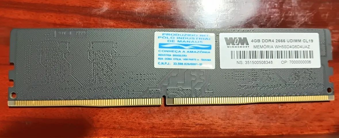Memória RAM 4GB DDR4 - Foto 2