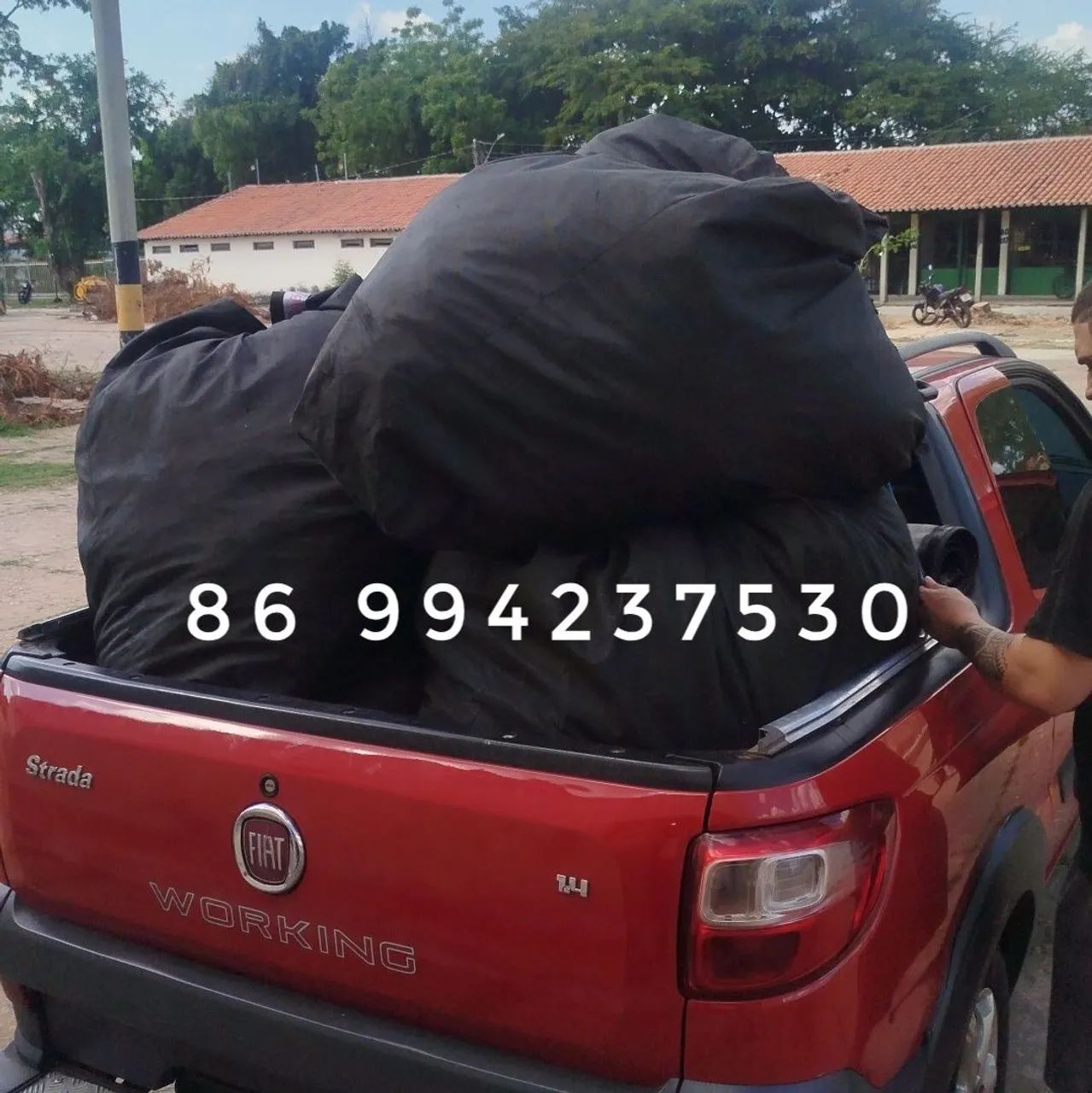 FRETE PEQUENO FIAT STRADA 
