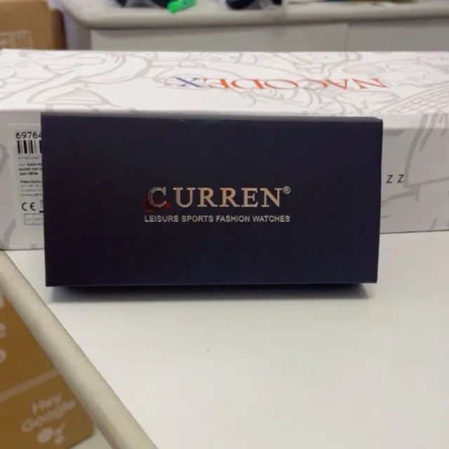 Relógio CURREN 8322 Masculino Aço Inox + Caixa - Foto 2