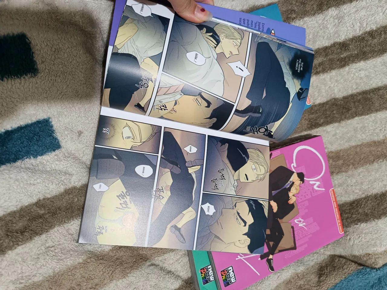 Coleção completa Full color manhwa on or off  - Foto 5