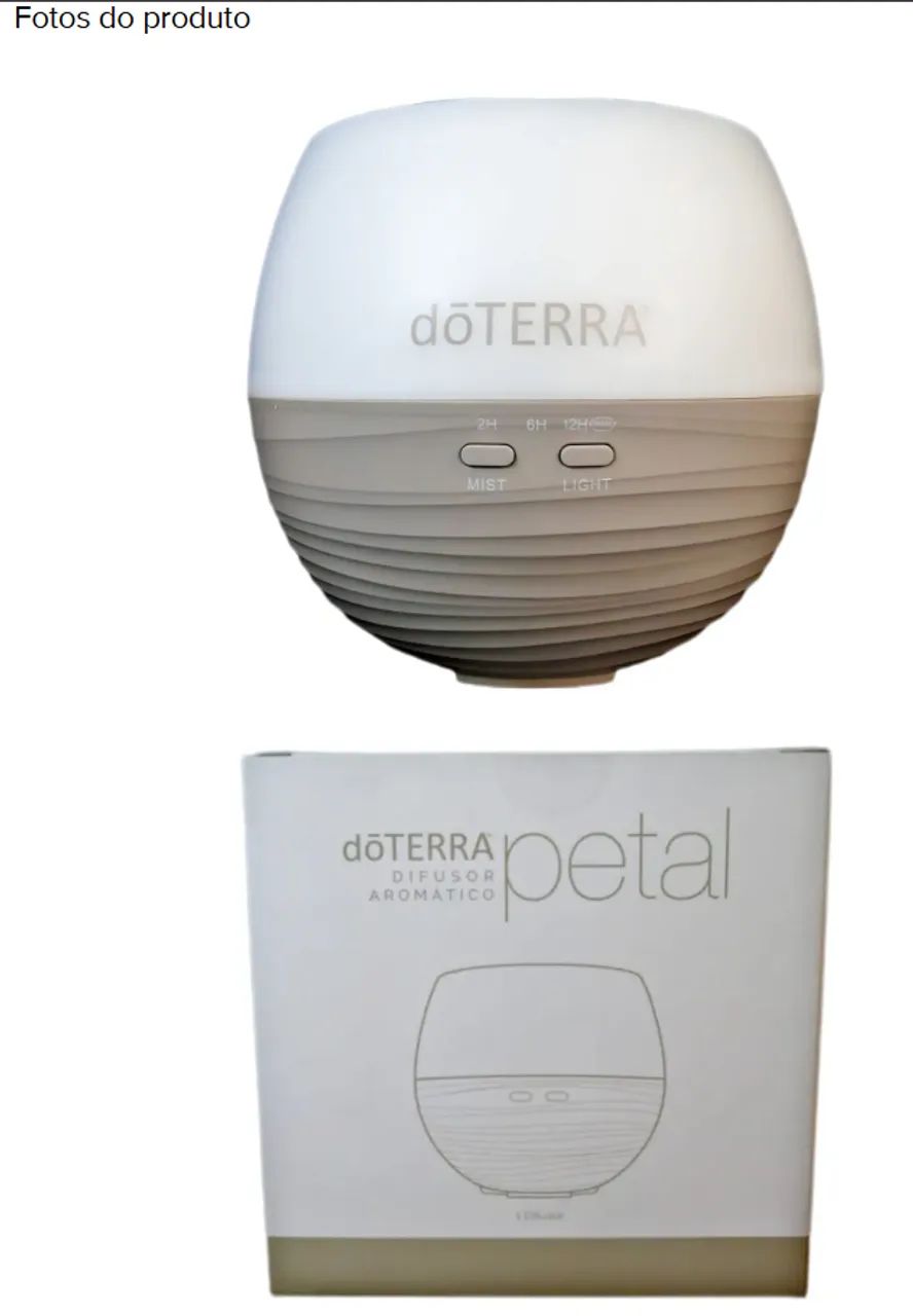 Difusor Aromático Doterra Petal 2.0  
