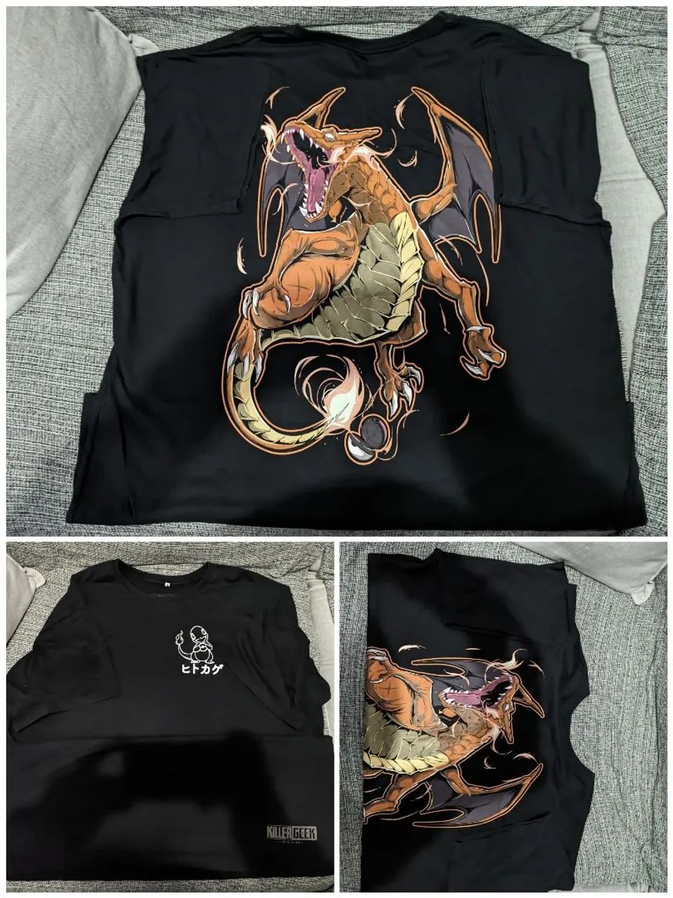Camiseta KillerGeek - Tam G2 - Pokémon 