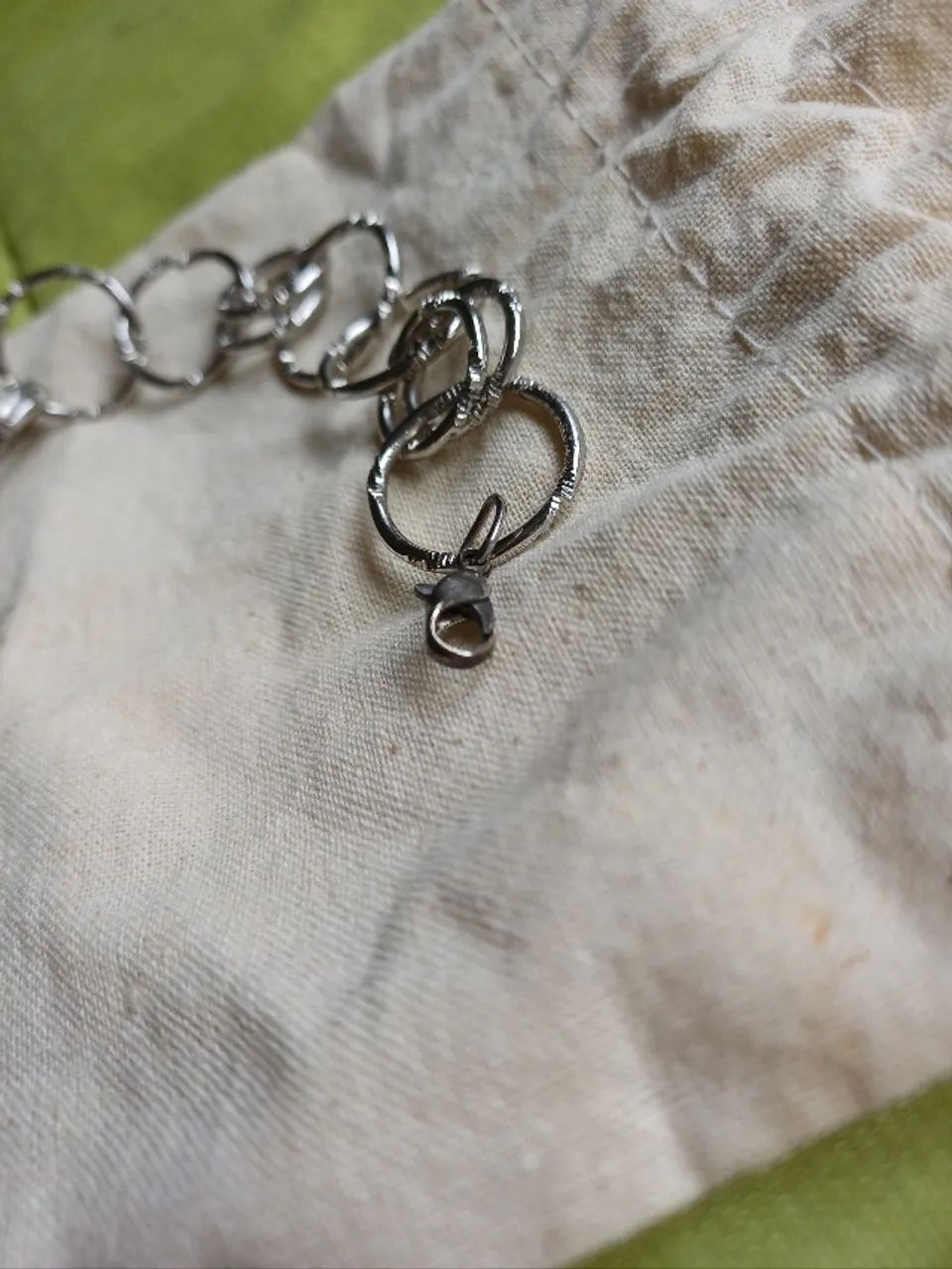 pulseira bijuteria cristal na ponta - Foto 4