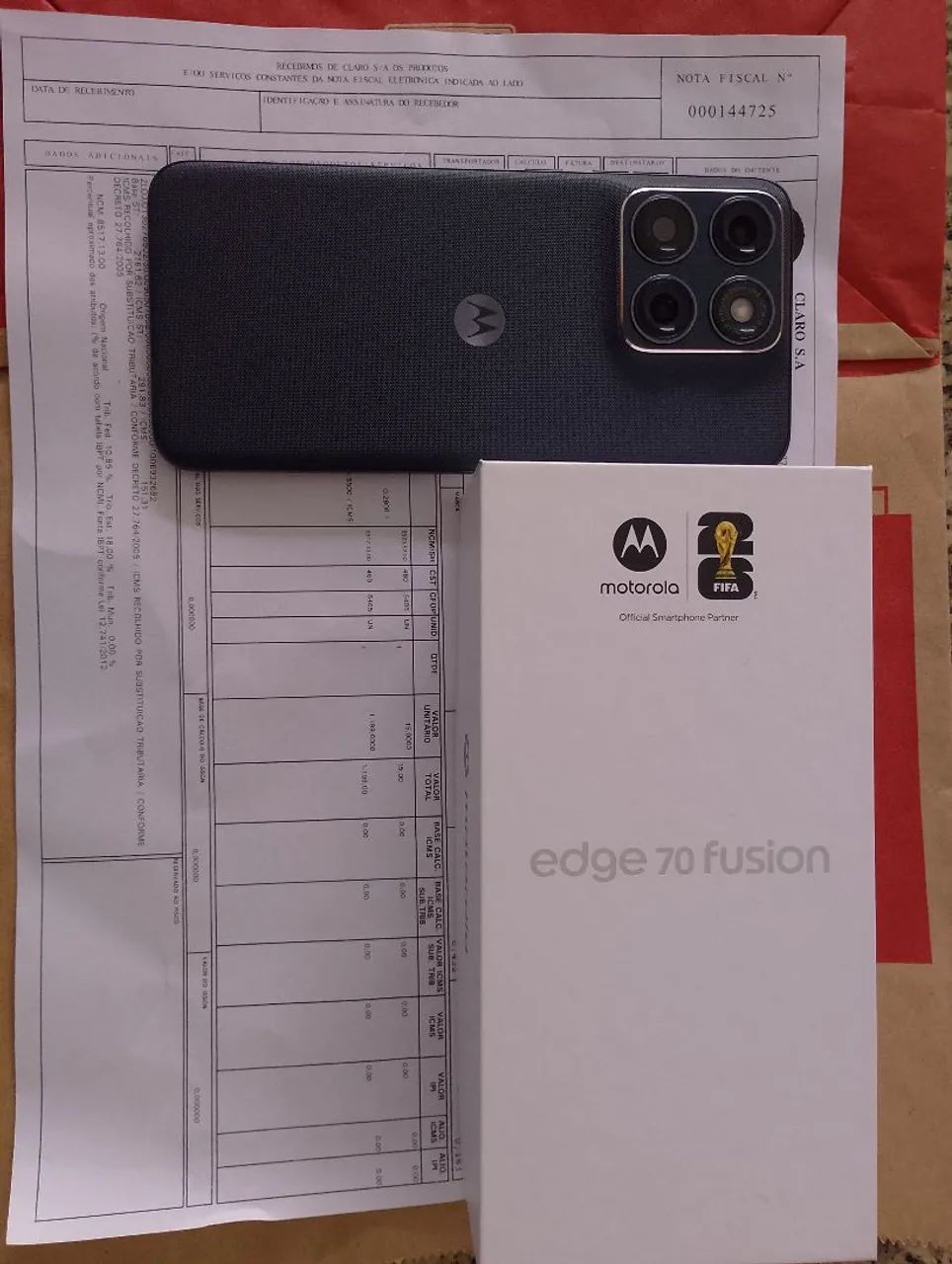 Motorola edge 70 fusion Lançamento Novo e Gostaria !