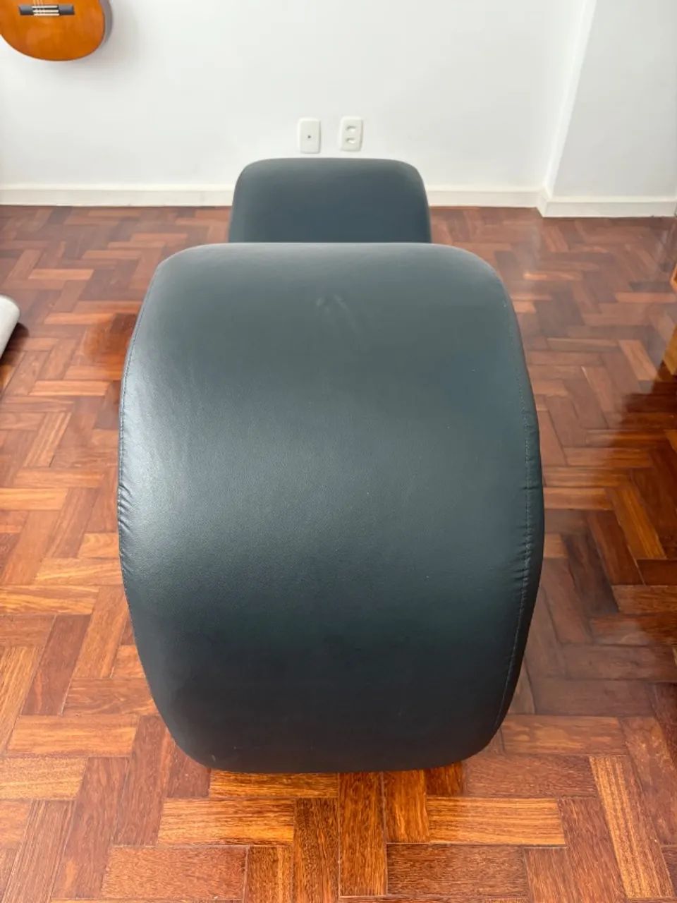 Poltrona Tantra Divã Erótico Recamier Corino Facto Preto - Foto 3