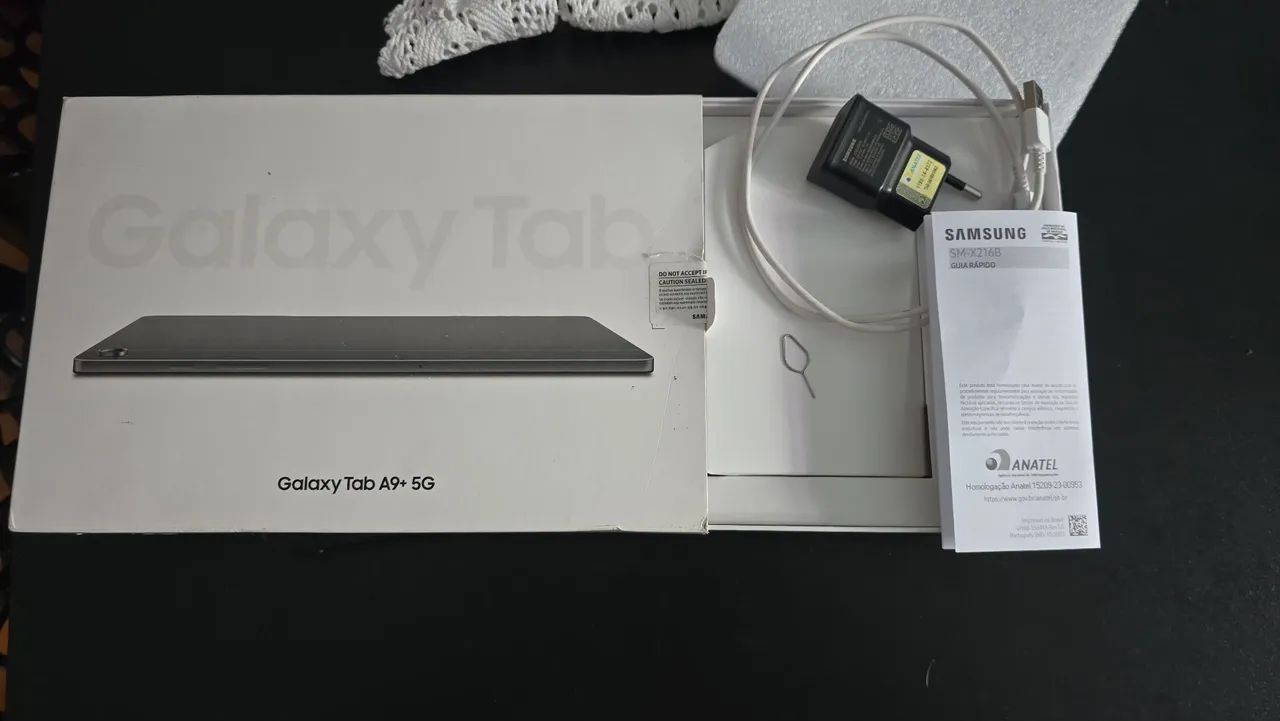 Vendo Tablet Samsung Galaxy Tab A9 Plus com tela de 11' com capa protetora de brinde - Foto 5