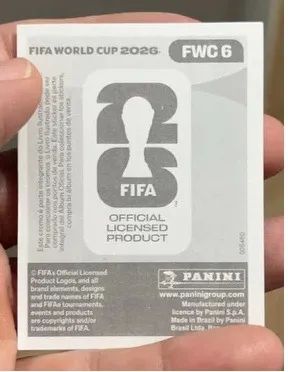 Figurinha da Copa 2026 - FWC 6 - Foto 2