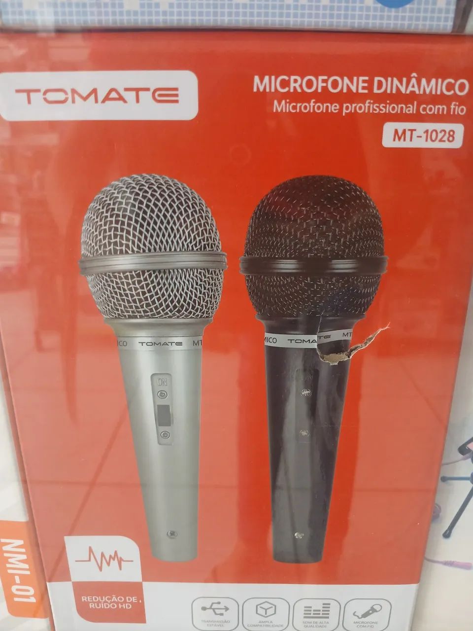 Microfone dinâmico 