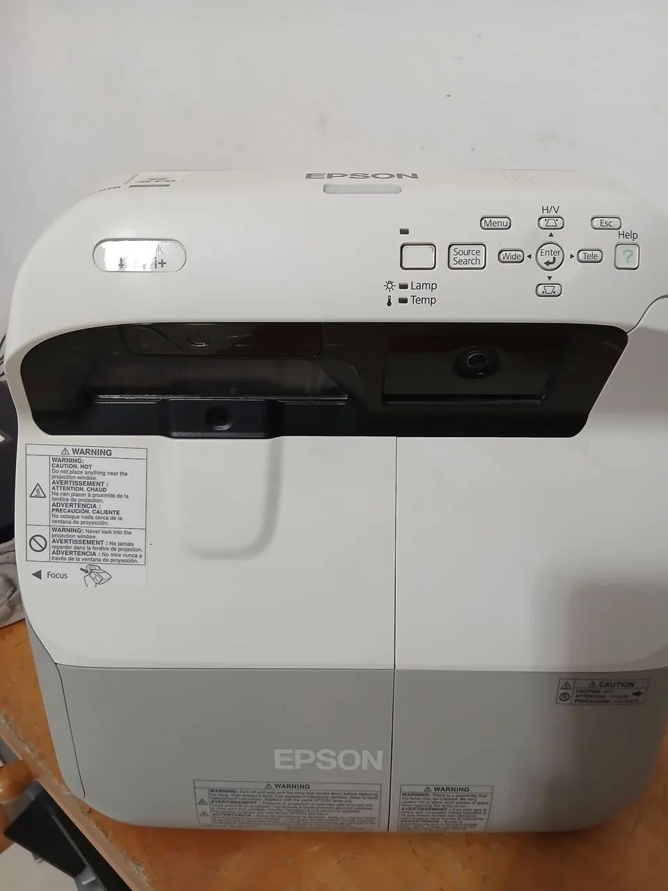 Projetor Epson bright link 475WI + HDMI  - Foto 2