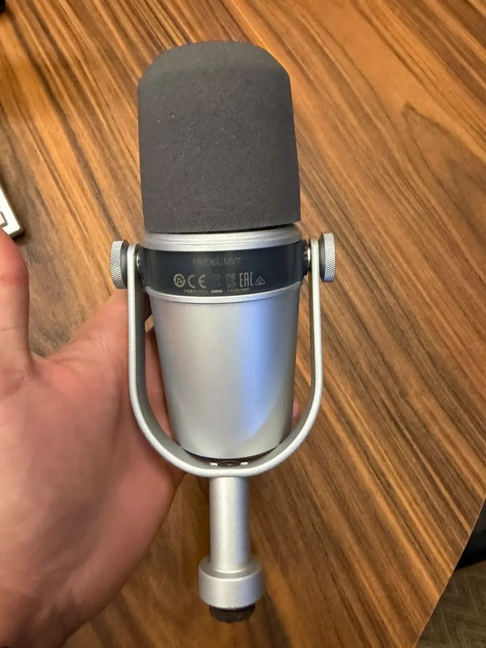 Microfone shure MV7 