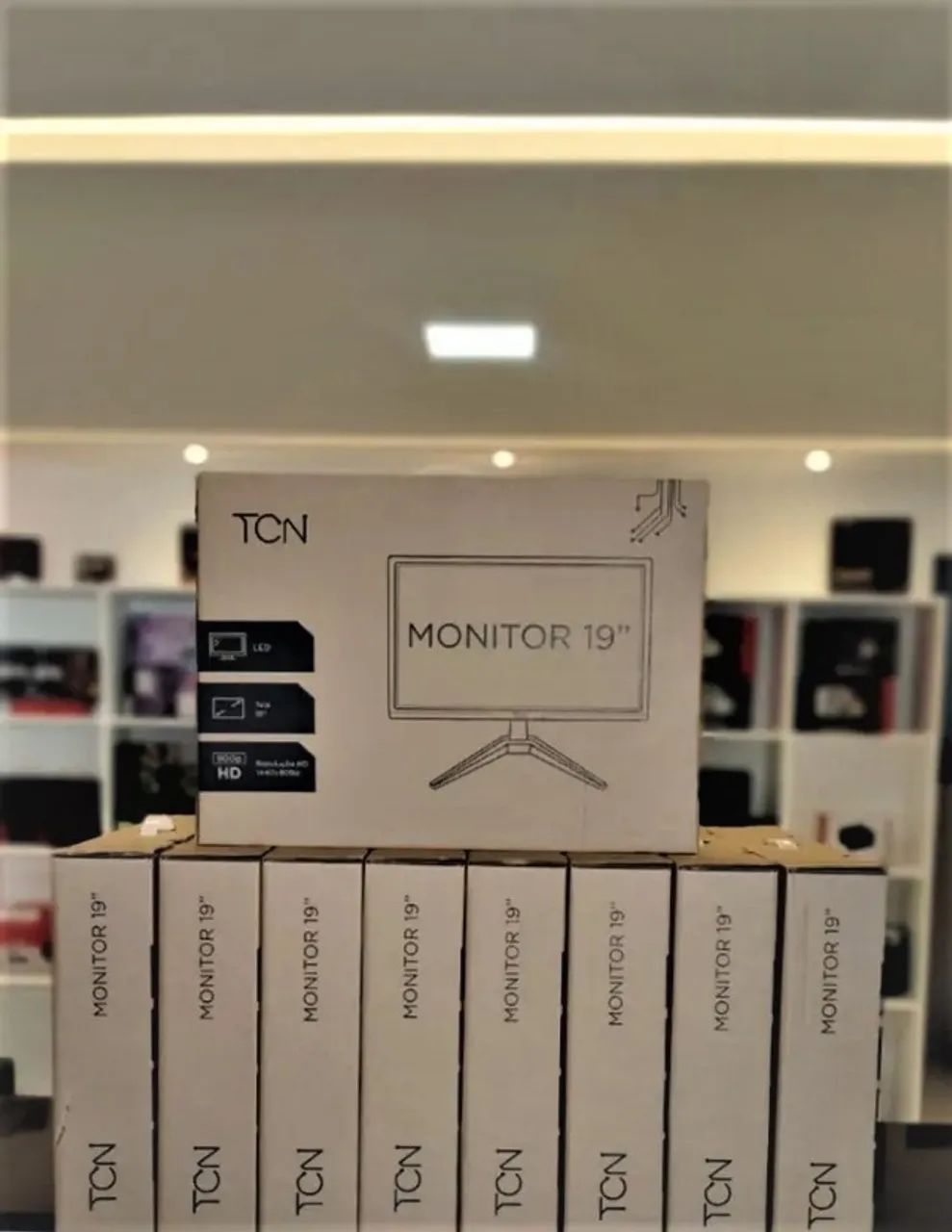 Monitor (Novo|Garantia) de 20 Polegadas HDMI/VGA (Usos: Computador/ Dvr /Notebook/ TV BOX - Foto 2