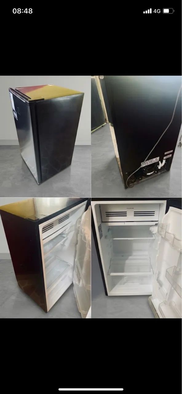 FRIGOBAR ELECTROLUX PRETO - 110V - Foto 2